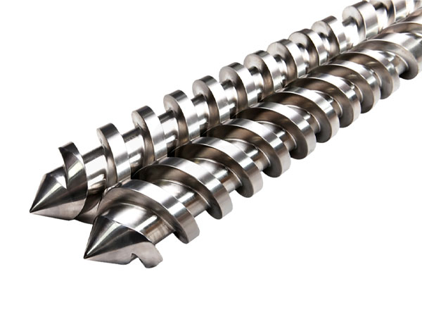 Installation of Extruder Twin-Screw Barrel